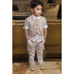 Βαπτιστικό Κοστούμι για αγόρι Dolce Bambini 8632